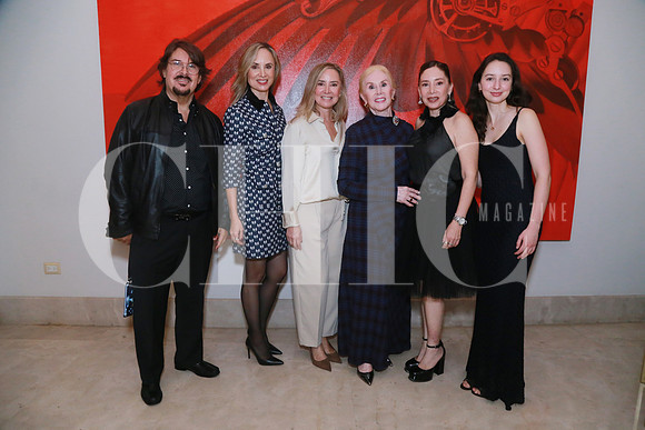 Jorge Gama, Lorena Gama, Lucila Gama, Lucila Araico, Alejandra Gama y Grace Kniestedd