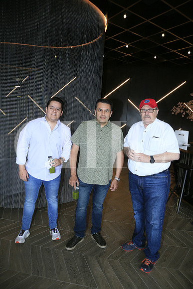 Carlos Ramos, Luis Ramírez y Enrique Iglesias