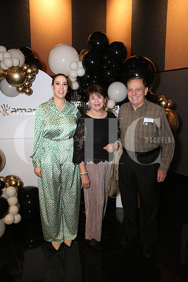 María Fernanda Salinas, Leticia de Maass y Joaquin Maass