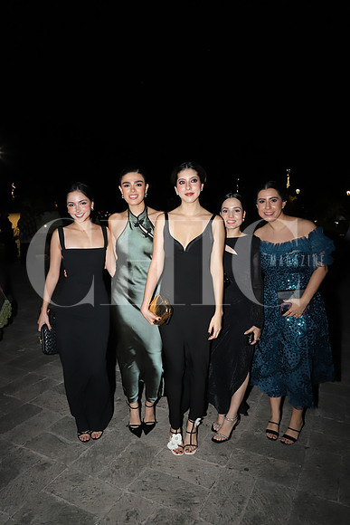 Lina Ruiz, Dabia Alvarez, Clarisa Castillo, Monserrat Saldua y Georgina Gracia 2