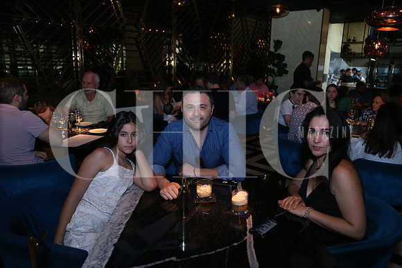 Audry Abrego, Erwin Abrego y Sofia Salamanca