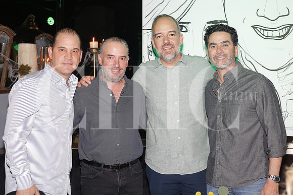 Miguel Ibarra, Julio Villarreal, Mauricio Navarro y Andrés Guerra 2