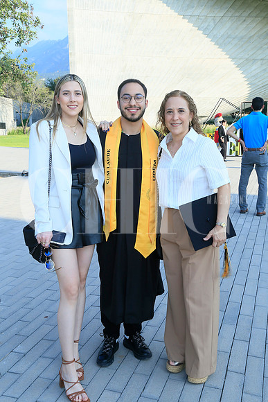 Cecilia González, Javier Tassia y Gaby de Tassia