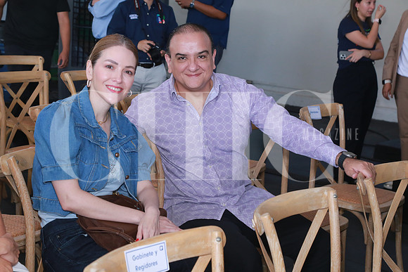Gaby Espinosa de Kuri y Víctor Kuri