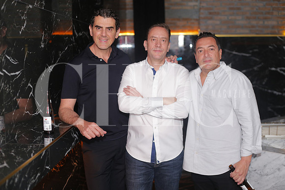 Juan Iza, Cesareo Veiga y Tony Martinez 1