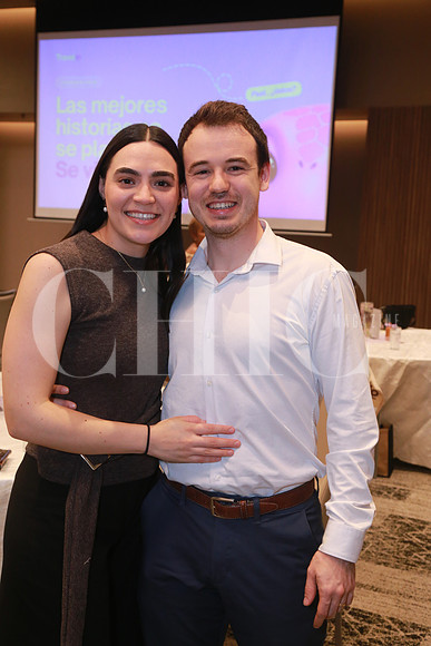 Ana Paola Sepúlveda y Efrain González