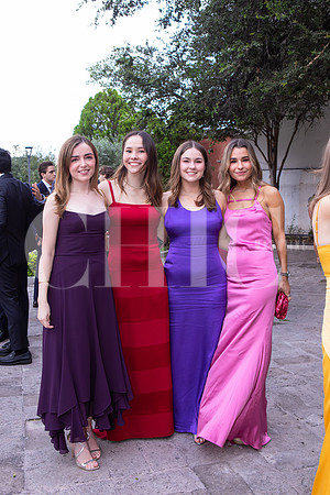 Paulina Garza, Gabriella Lazo, Cecilia Guerra y Estefanía Limón