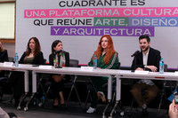 Caty Escamilla, Erika López, Isa Castilla, Victoria Kuhne y Jorge Diego Eetiene