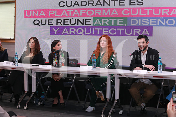 Caty Escamilla, Erika López, Isa Castilla, Victoria Kuhne y Jorge Diego Eetiene