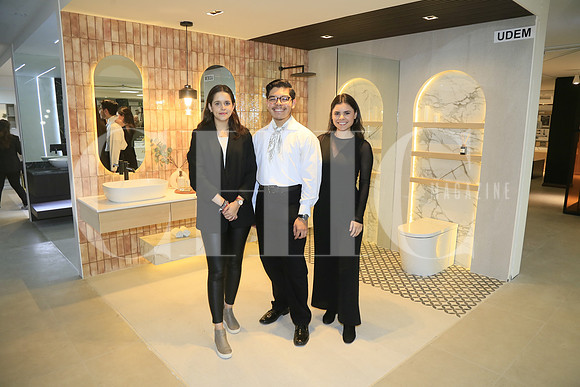 Jimena Mijares, Gilberto Lozada y Andrea Alcazar.