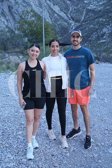 Mayte Dávila, Mafer López y Renan Silva