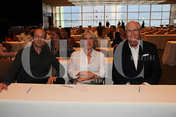 José Luis Guadiana, María de Lourdes Caballero y Eudardo Padilla