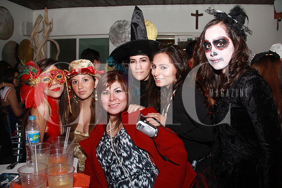 Mónica Méndez, Denis García, Daniela Manautou, Jéssica González, Ileana Gómez y Rebeca Aguilar