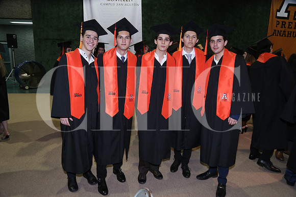 Milton Cañamar, Mauricio Zambrano, Angel Huerta, Juan Pablo Moreno y Daniel Villarreal