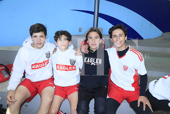 Bernardo García, Nicolás Villanueva, Luis Chávez y Cristóbal García