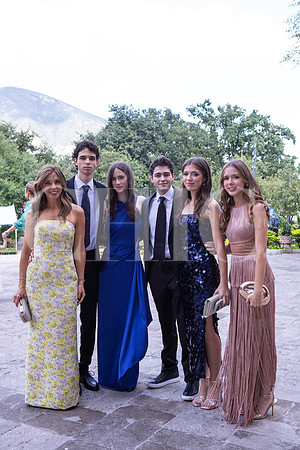 Mónica Sada, Mauricio Treviño Aspen Deems, Pato Elizondo, Valeria Treviño y Sofía Treviño2