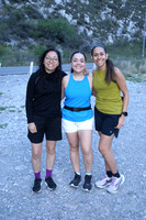 Karen Velázquez, Myrna Peña y Luisa González