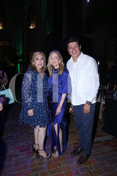 Angelica de Meza, Bárbara Herrera y Katzir Meza