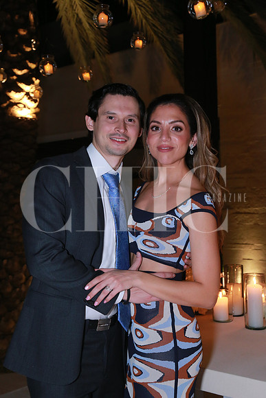 Adrian González y Paola Ferrigno