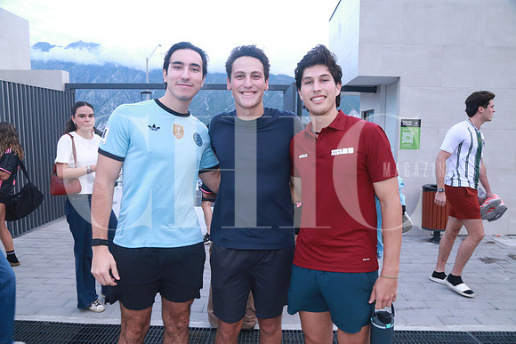 Gerardo Bueno, Alex Margain y Diego Mireles
