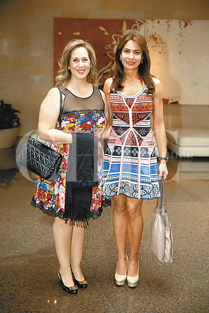 Paulina Garza de Villarreal y Emely Assad de Califa