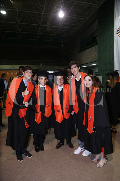 Armando Cueto, César Moran, Diego Puente, Juan Miguel Uribe y Fernanda Salazar