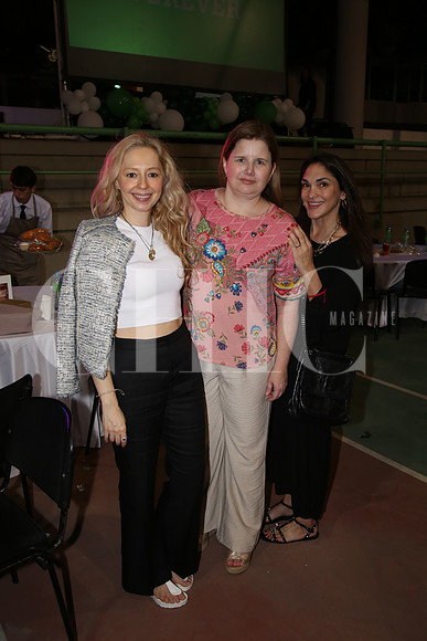 Nancy Guzmán, Geraldine Gosler y  Verónica Ramon
