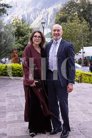 Sandra Navarro y Cesar Estrada