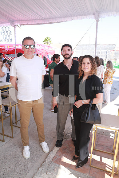 Humberto Matey, Ricardo Cleto y Andrea Aguilar (2)