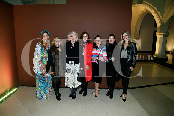 Chely Tancredi, Claudia Chávez de García, Yolanda Garza, Martha Morales, Elvira Lozano de Todd, Marlene Dávila y Karina Mata