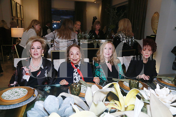 Graciela de Tancredi, Aurora Cantú de Cagnasso, Yolanda De la Garza y Lupina Vara de Mejia