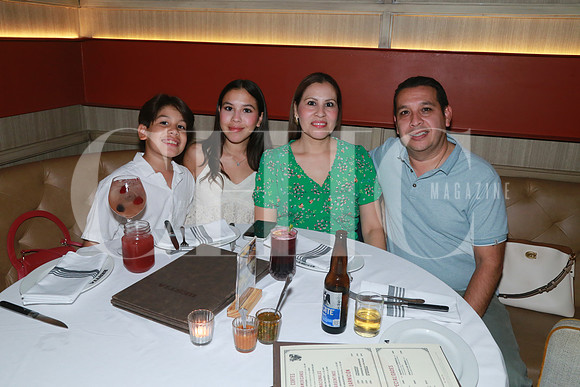 (Rest. Bestia) Alán Garza, Anet Garza, Lizette Gaspar y Álvaro Garza