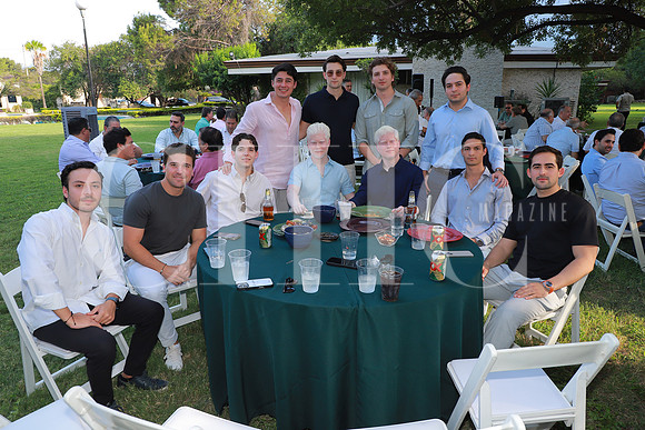Fidel García, Marcelo Saenz, Marcelo Elizondo, José Benitez, Federico García, Patricio García, Eduardo Garza, Mauricio Jaime, David Belden y Maximiliano Salinas2