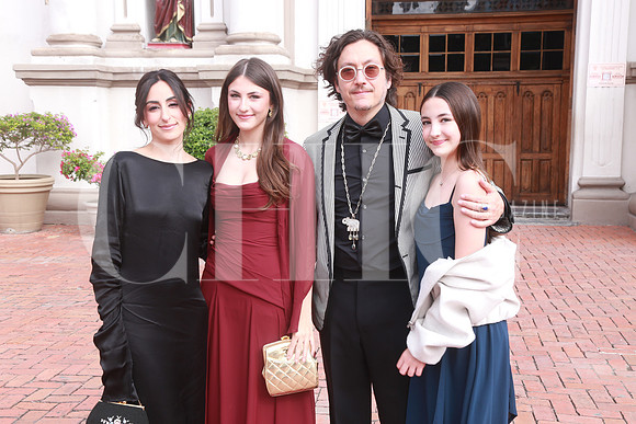 Francesca Garza, Paulina Cruz, Isaac Garza y Uma Garza