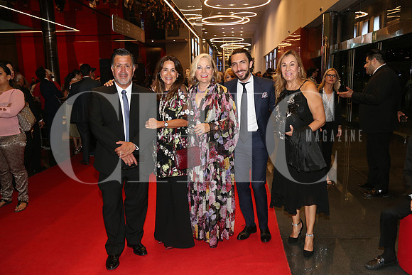 Humberto Siller, Ruth de Siller, Nina Zambrano, Bernardo Noval y