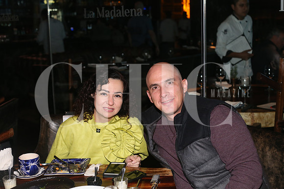 Oscar Hinojosa y  Sandra Castillo