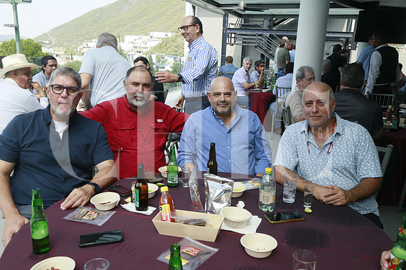 Andrés González, Rafael Herrera, Javier Cantú e Ignacio Camacho
