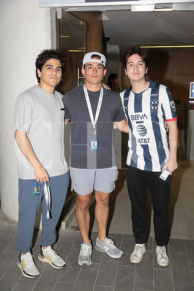 Sebastian Manjarrez, Marcelo Ramirez y Rafael Jean 2