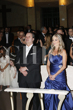 Roberto Gómez Junco y  María Eugenia González de Gómez Junco (papás del novio-2