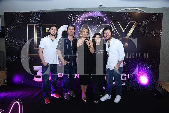 Marcelo Elosúa, Andrés Elosúa, Monique Letayf de Elosúa, Alani Elosúa y Andrés Elosúa 2