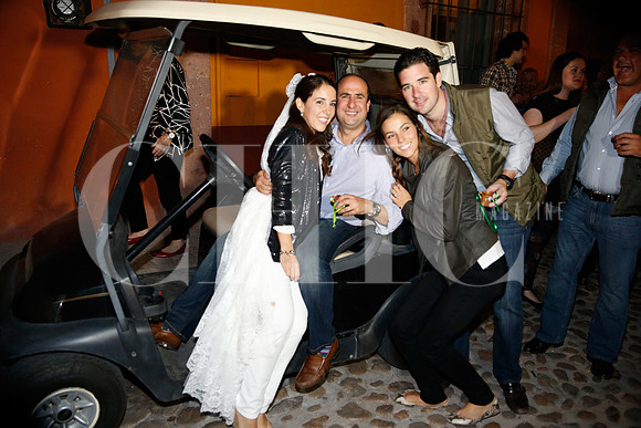 Paloma, Fernando, Laura Elizondo de Alanís y Hugo Alanís