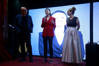 Carlos Ortiz, Fabiola Sánchez y Caro Treviño