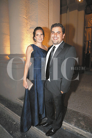 Valeria Guajardo de Clariond y David Clariond