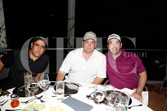 Ricardo Elías, Anuar Elías y  Fernando Zubiría