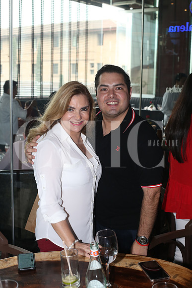 Lorena Lozano y Eugenio Bueno