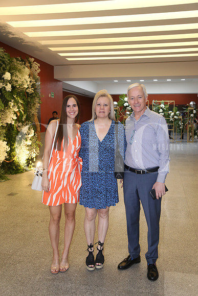 Sofia Guzmán, Rocio de Patron y Luis Patron