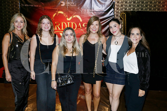 Mima Garza, Barbara Gamboa, Valeria Mitre, Barbara Noyola, Maryan Garza y Laura Sepulveda