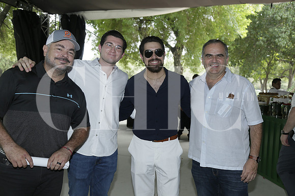 Juan Ramón Palacios, Jorge López, Alejandro Rodríguez y Patricio Canales