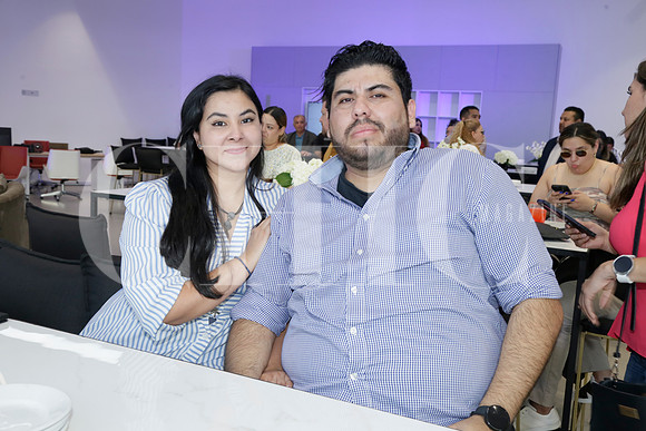 Selene Jongitud y Luis Franco