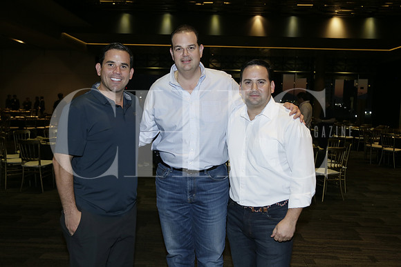 Andrés Lozano, Alejandro Elizondo y Arturo Elizondo